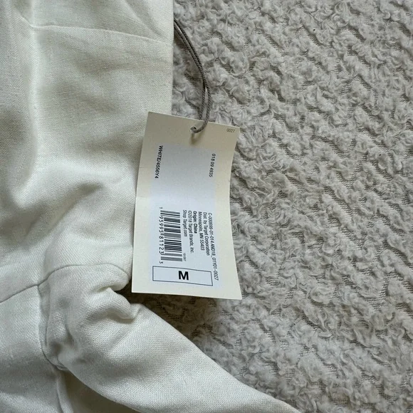 A New Day Sleeveless Romper - NWT - Medium- White - Picture 5 of 5